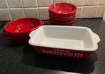 16 Piece Christmas Dinner Set