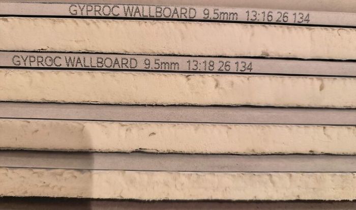 4 Full Sheets 27mm Insulated Plasterboard Slabs + Angle Cuts & Large Offcuts