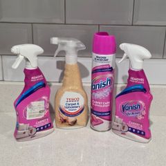 Carpet & Upholstery Cleaning Products Bundle - Vanish & Tesco