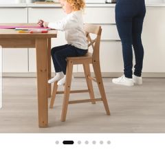INGOLF Junior chair, antique stain