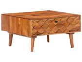 Coffee Table 68x68x38 cm Solid Acacia Wood