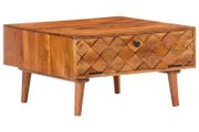 Coffee Table 68x68x38 cm Solid Acacia Wood