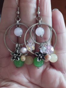 Beautiful earrings.