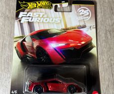 Lykan fast and furious hot wheels premium