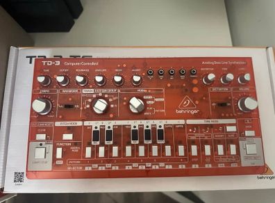 Behringer TD3 translucent orange