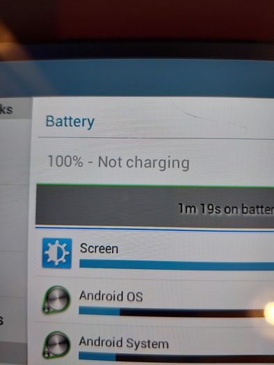 Samsung Galaxy Tab 2, 10.1 inch, Red, 16GB, Dead line of pixels across screen, otherwise good condition