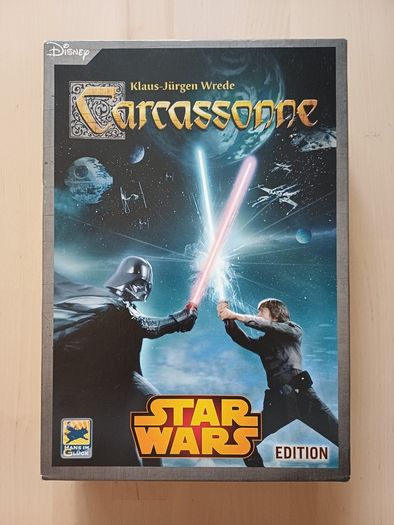 Carcassonne Star Wars Edition Family Strategy Disney Board Game OOP 2015