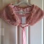 Rosie Fox  Faux Fur Pink Stole Image 9
