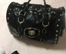 Patent Bowling Style Carry-All Bag