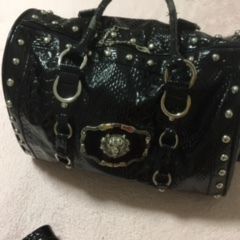 Patent Bowling Style Carry-All Bag