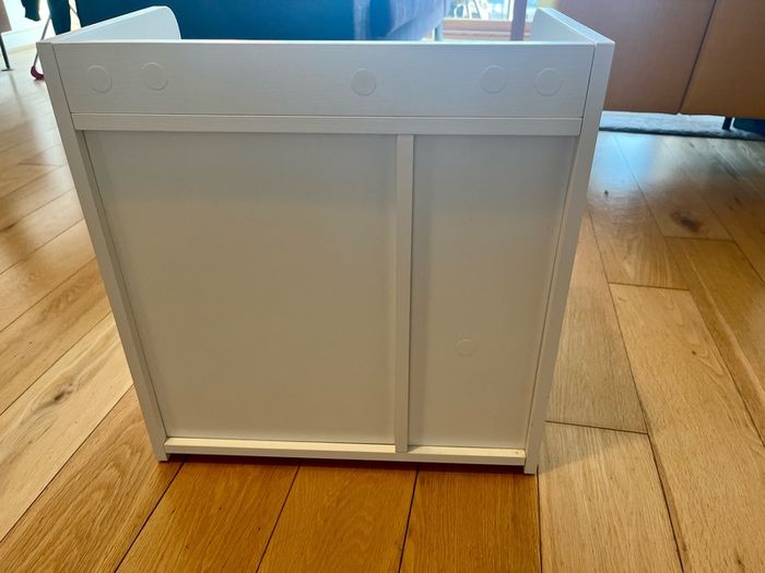 White nightstand