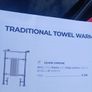 Adare bathroom towel radiator Image 4