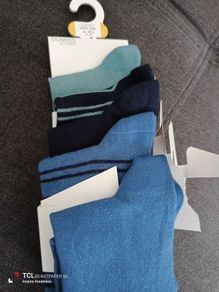 NEW.5x boys socks. Size 4-6.5/37-40