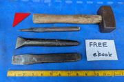 Four Stone Masons Tools