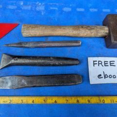 Four Stone Masons Tools
