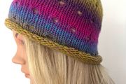 handmade knitted hat