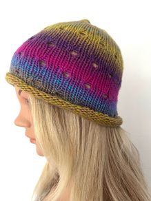 handmade knitted hat