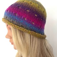 handmade knitted hat