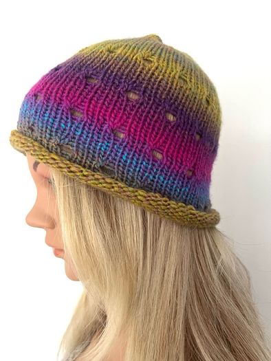 handmade knitted hat