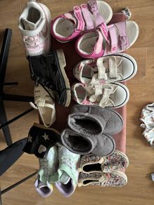 Girl clothes from age 0-3 very neat, full closet