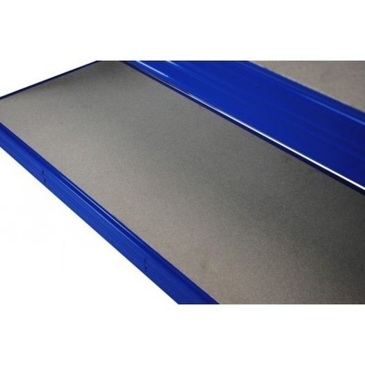 Long Span Racking Blue Starter Unit - 600kg per Shelf for Garages / Sheds, Residential, Commercial, and Office - 2000h x 2000w x 600d