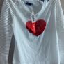 Cold shoulder top size fits s s-m Image 3