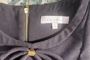 Sandro black mini dress