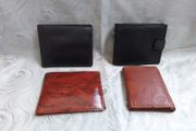 Five Leather Wallets
