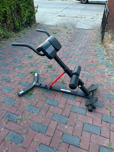 Hyperextension Roman Chair with Dip Station