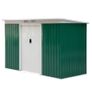 9ft x 4ft Corrugated Garden Metal Storage Shed Outdoor Equipment Tool Box with Foundation Ventilation & Doors (FREE SHIPPING) Image 4