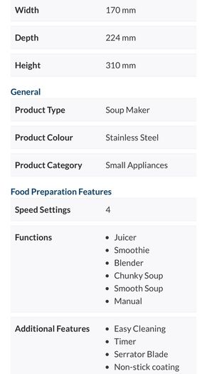 Soup Maker