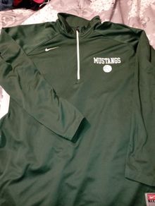 vintage mustangs basketball training top