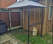 Metal gazebo
