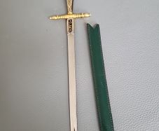 Letter opener sword shape