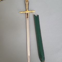 Letter opener sword shape