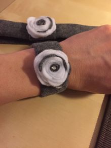 Felt jewelry set