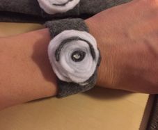 Felt jewelry set