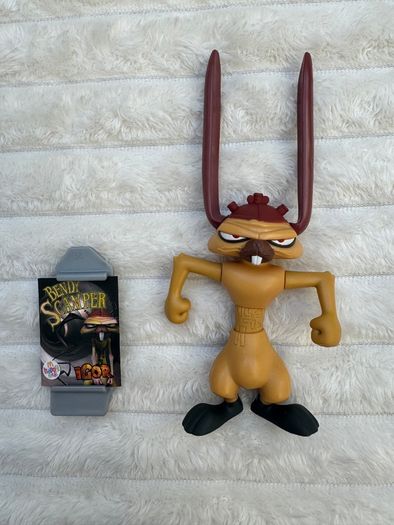 Scamper approx. 4" McDonald's Bendy Bendable Movie Action Figure Igor Used Please see photos