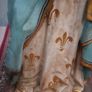 French Neo-Gothic Madonna and Child Statue - 19th Century Image 7
