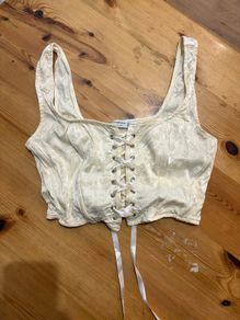Cropped corset