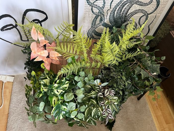 Fake Plants Bulk Set of IKEA FEJKA Artificial Plants 28 Units (Mixed Sizes)
