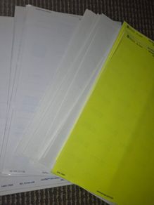 school copies covers, labels, diary