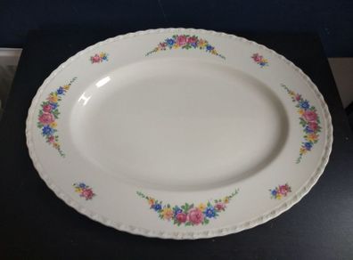 Fabulous 1930/30's Myott, Staffordshire, Large Platter in a Pretty Floral Pattern, Very Shabby Chic!