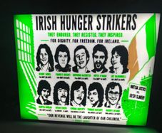 1981 hunger strike light box