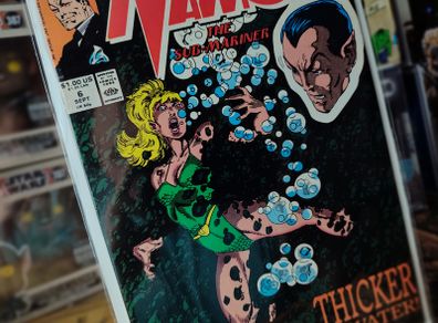 Namor the Sub-Mariner ! Issue 6 ! Copper Age Comic from 1990 ! by Marvel !