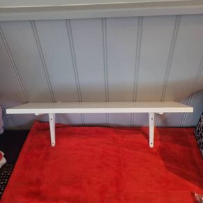 Ikea Lack wall shelf+ small shelf gratis