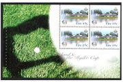 2005 Ireland Ireland and The Ryder Cup Commemorative Stamp Booklet Pane featuring K Club, Straffan Mint Never Hinged (MNH). Hibernian HP161