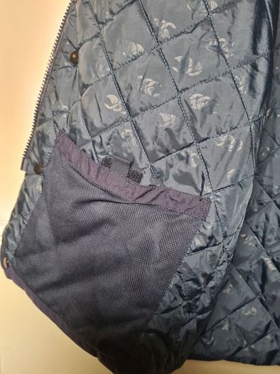 Mens Canterbury Of New Zealand Jacket Bench Coat Padded Size Xl Extra Large Navy All Blacks