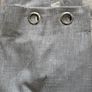 grey eyelet curtains Image 7