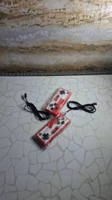 2 Hand Held Gaming Controllers Only Retro Mini 800 Games Classic Orange